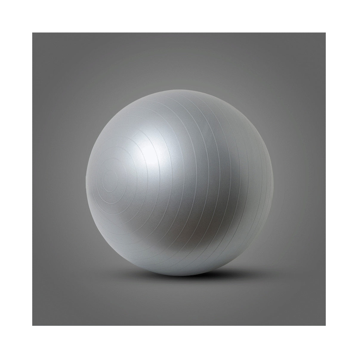 Volkano Active 65cm Anti-Burst Gym Ball - Gunmetal Grey