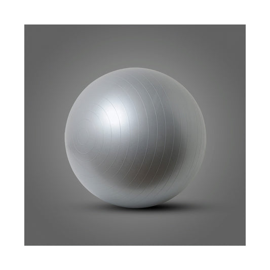 Volkano Active 65cm Anti-Burst Gym Ball - Gunmetal Grey