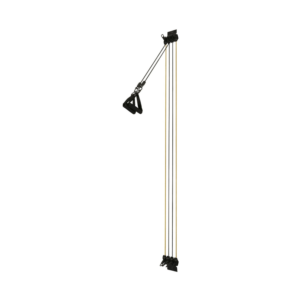 Volkano Active Doorway Gym - Black/Yellow