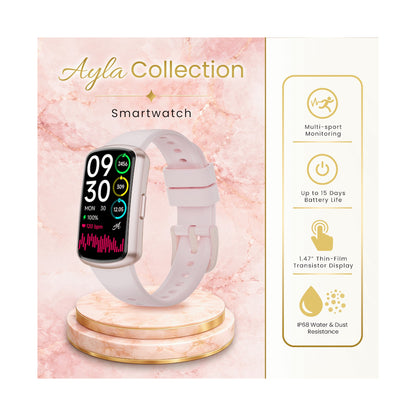 Volkano Ayla Collection Fitness Smartwatch - Gold