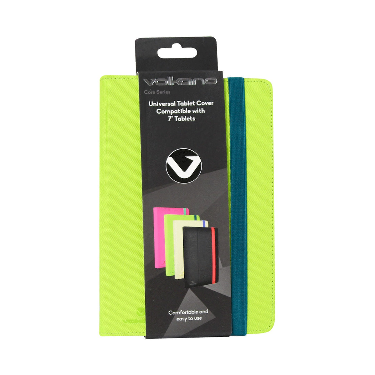 Volkano Tablet 7" Cover - Core Series - Green