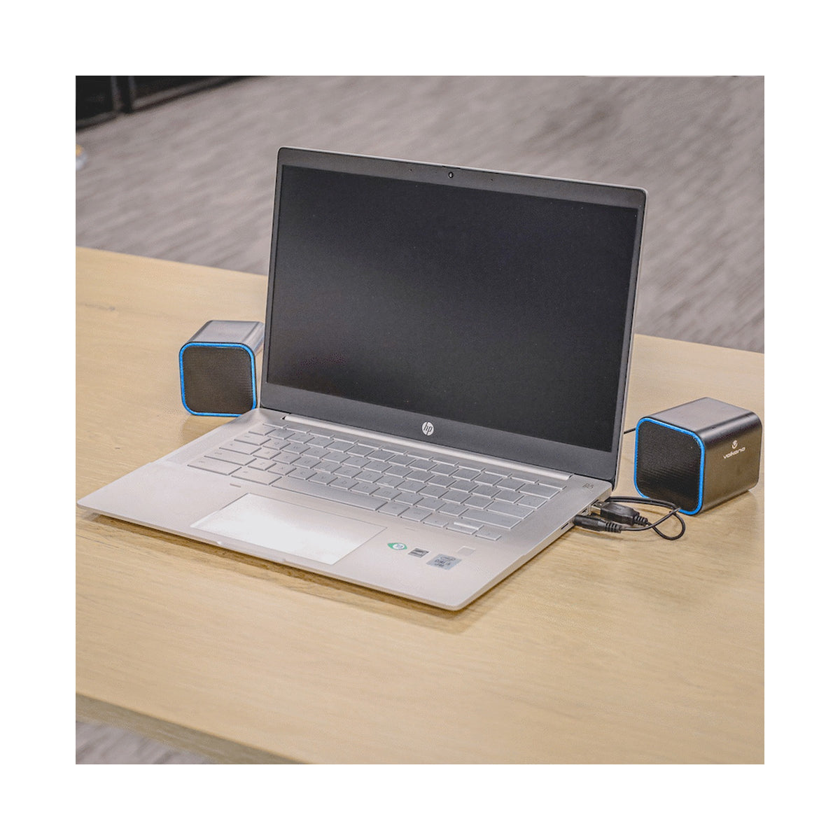 Volkano Diamond Series USB Speaker - Blue