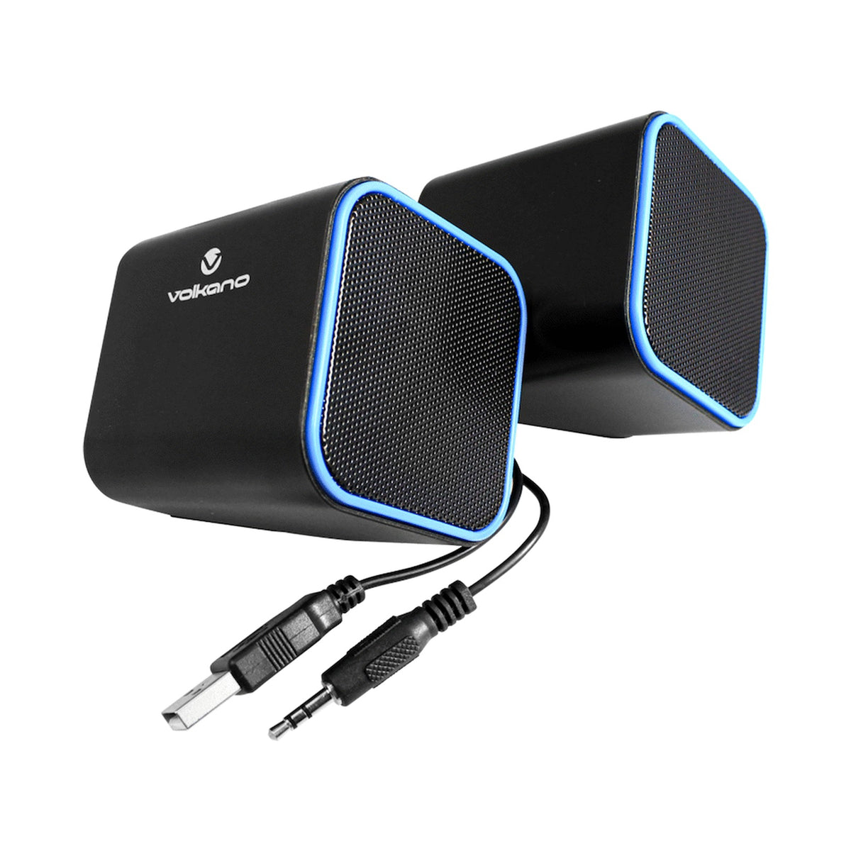 Volkano Diamond Series USB Speaker - Blue