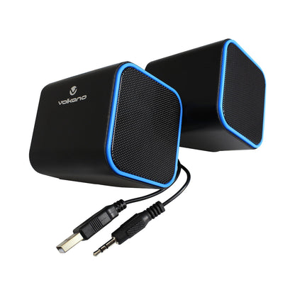 Volkano Diamond Series USB Speaker - Blue