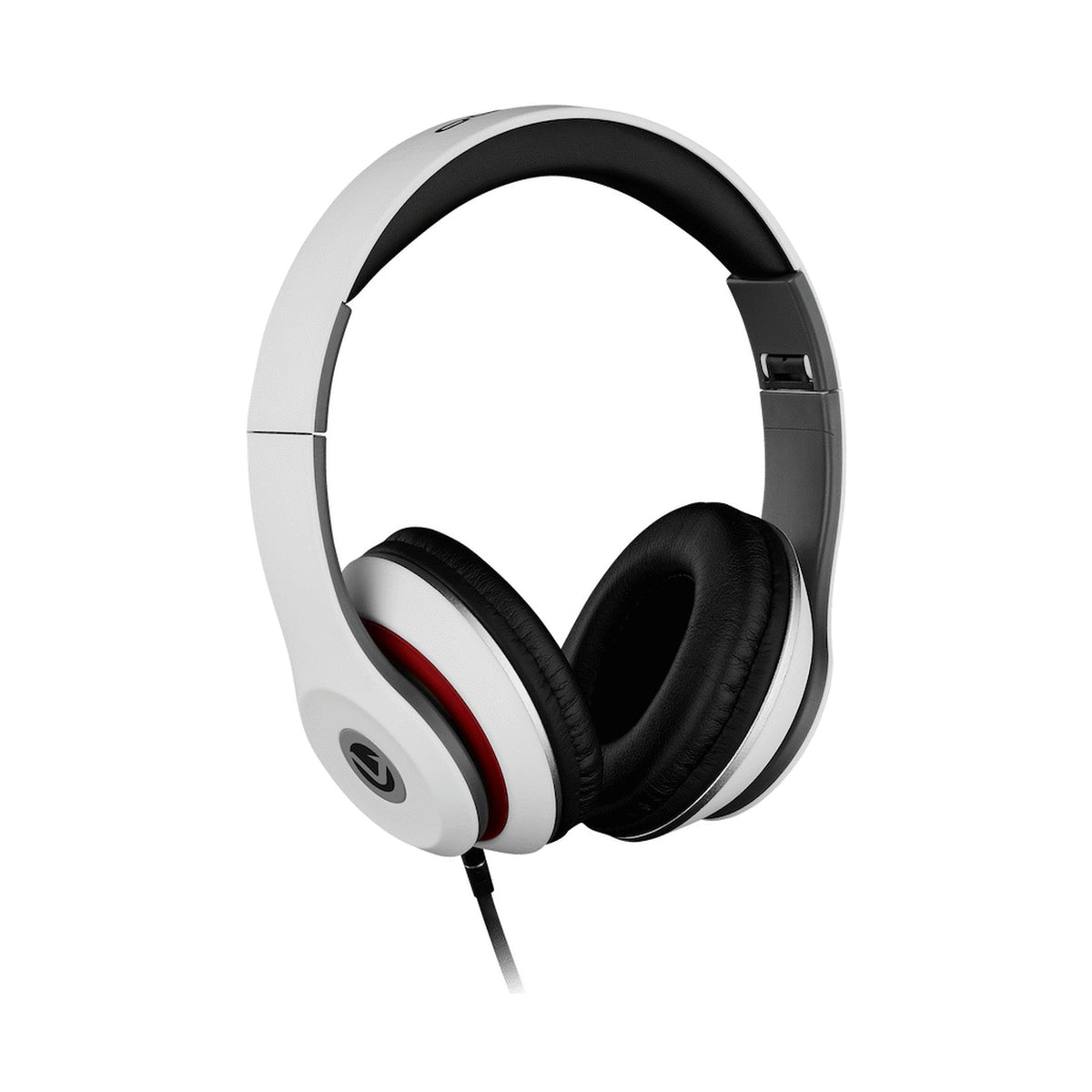 Volkano Falcon Series Headphones with Microphone - White