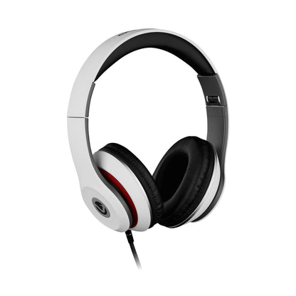 Volkano Falcon Series Headphones with Microphone - White