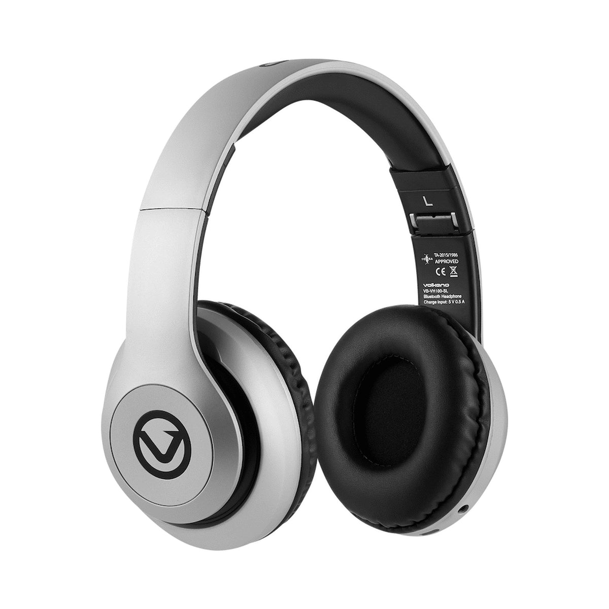 Volkano Impulse Series Bluetooth Headphones - Silver