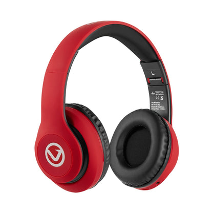 Volkano Impulse Series Bluetooth Headphones - Red