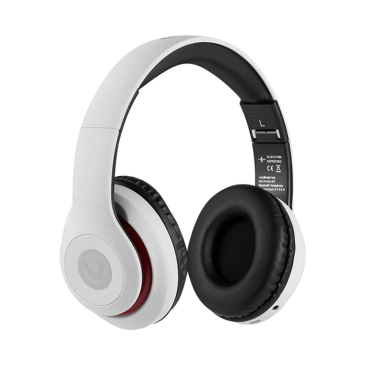 Volkano Impulse Series Bluetooth Headphones - White