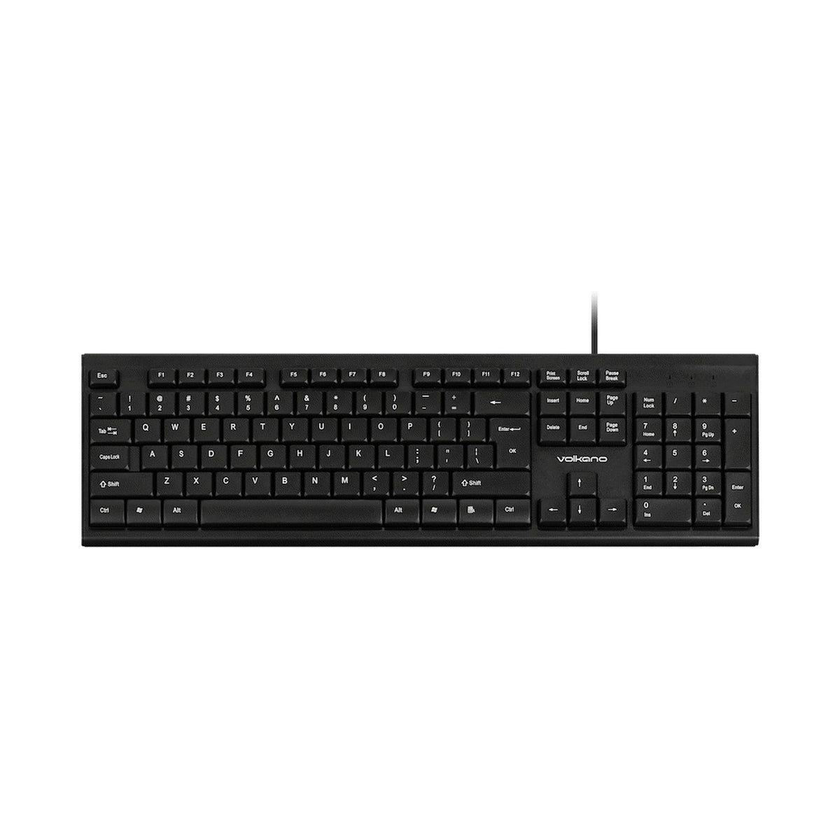 Volkano Mineral Series USB Wired Mouse and Keyboard Combo