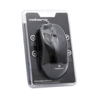 Volkano Earth Series Wired Mouse