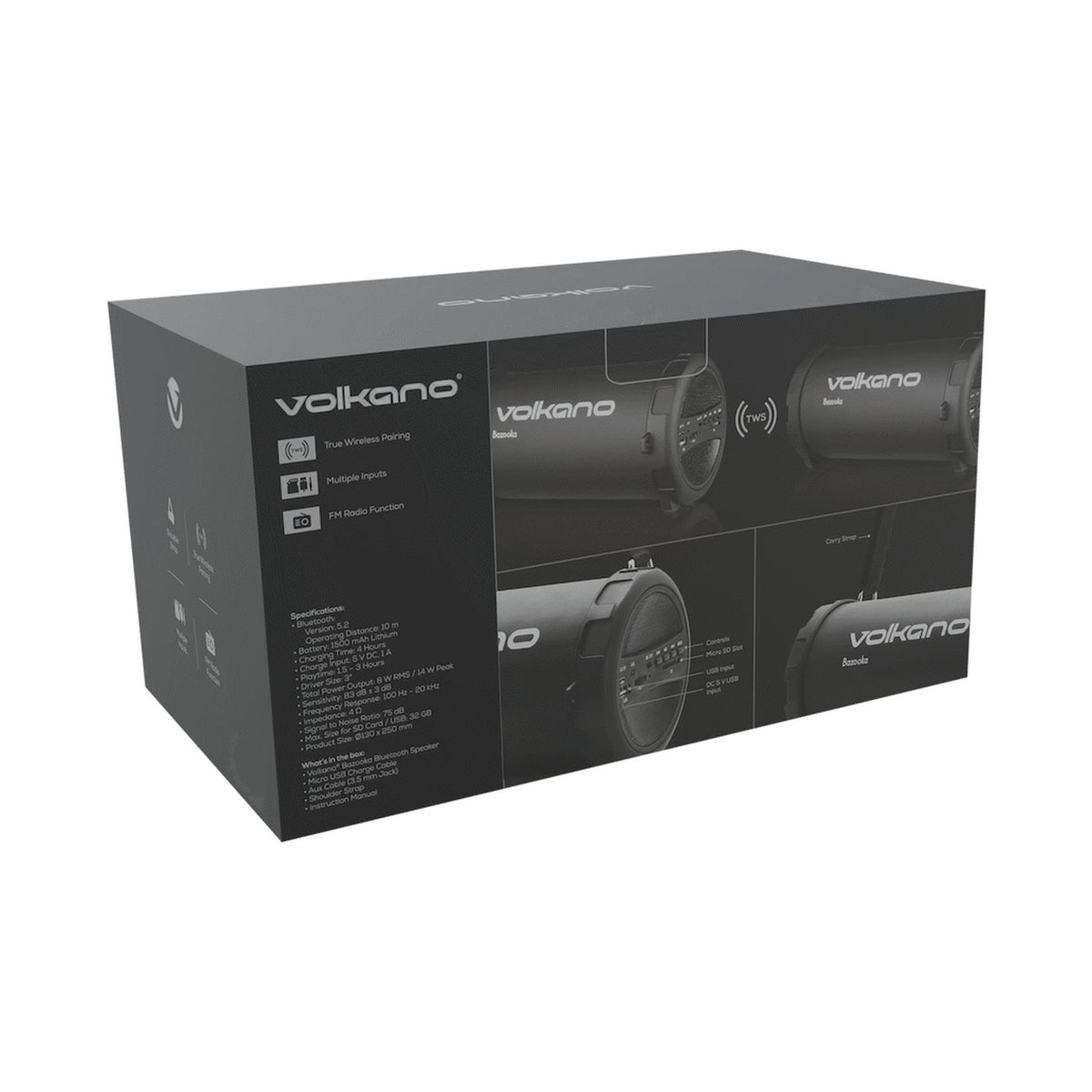 Volkano Bazooka Speaker