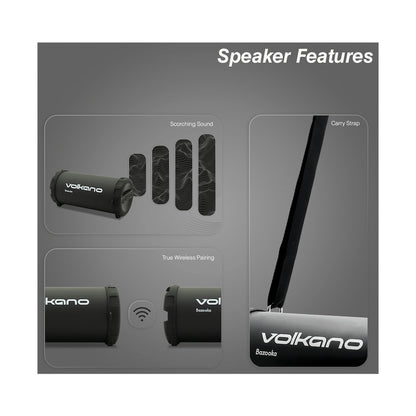 Volkano Bazooka Speaker