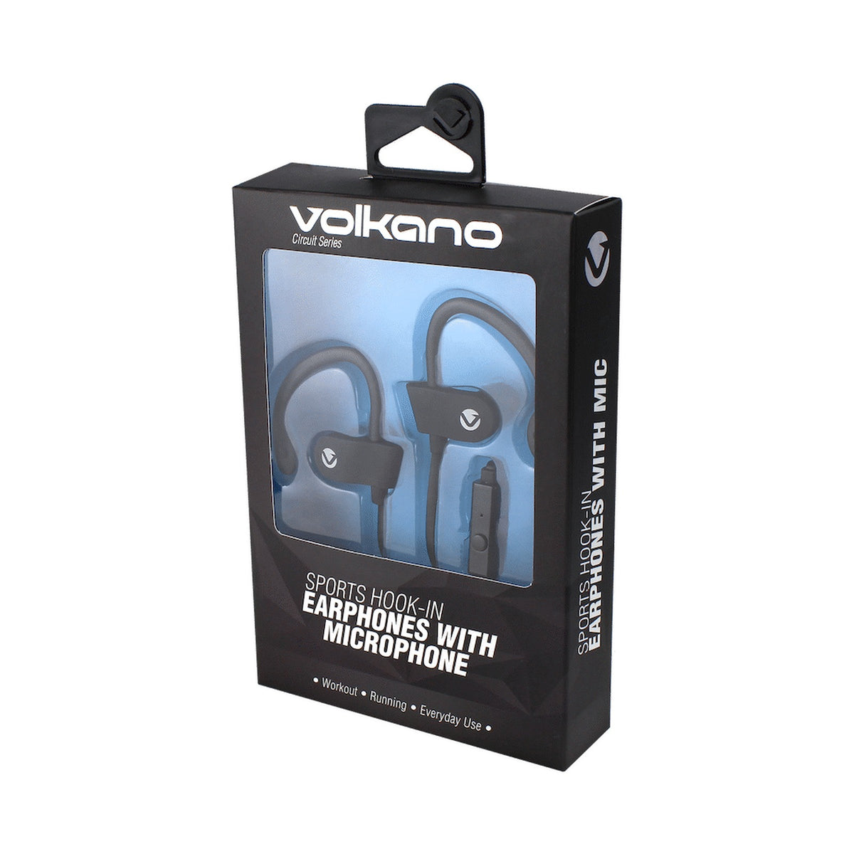 Volkano Circuit Series Sports Hook-In Earphones with Mic