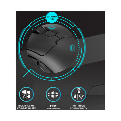 Volkano gaming Arc Ultra-Lightweight Rechargeable Gaming Mouse