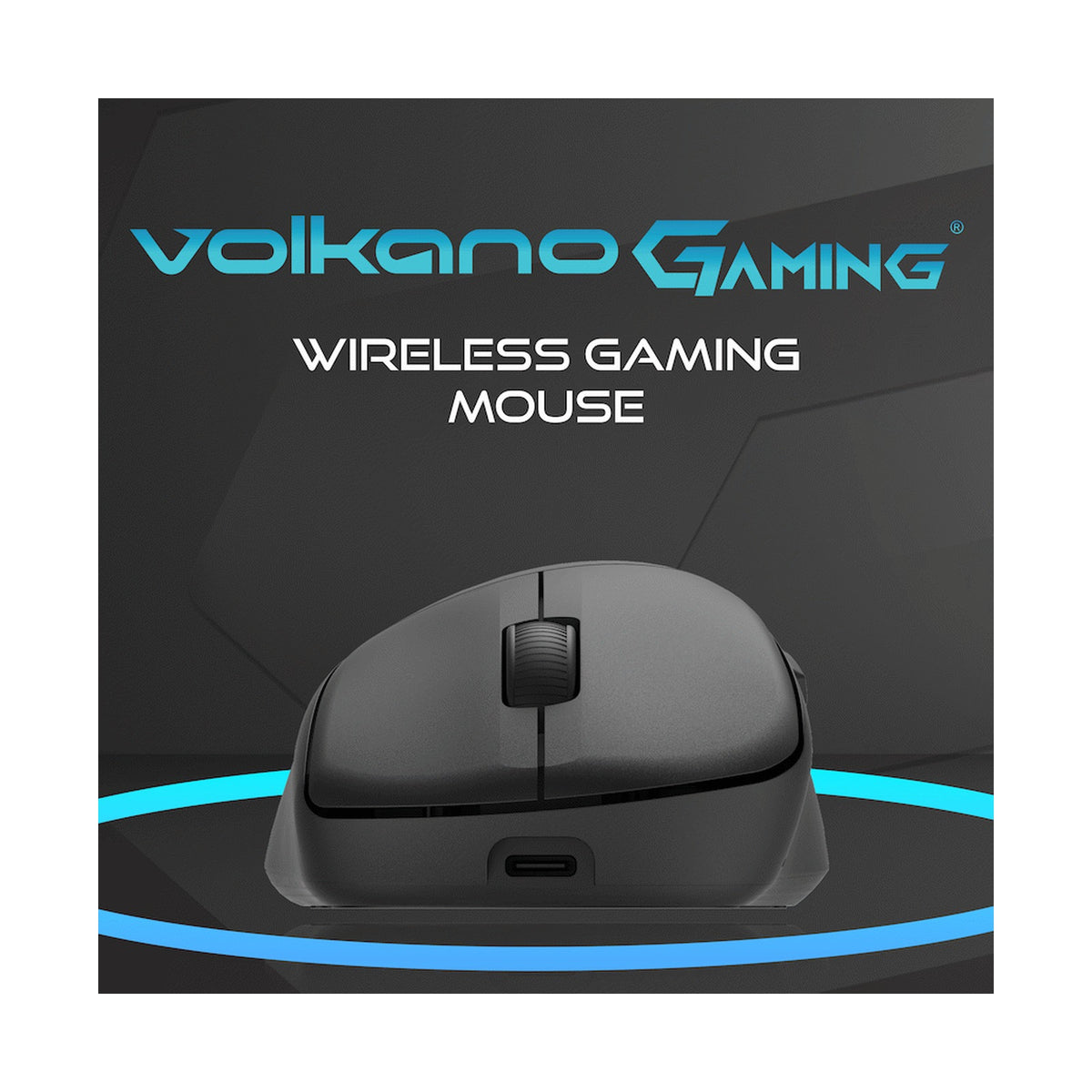 Volkano gaming Arc SL Lightweight Rechargeable multimode Gaming Mouse - Black