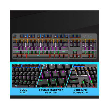 Volkano Gaming Phantom X1 Wired Mechanical keyboard with RGB lighting