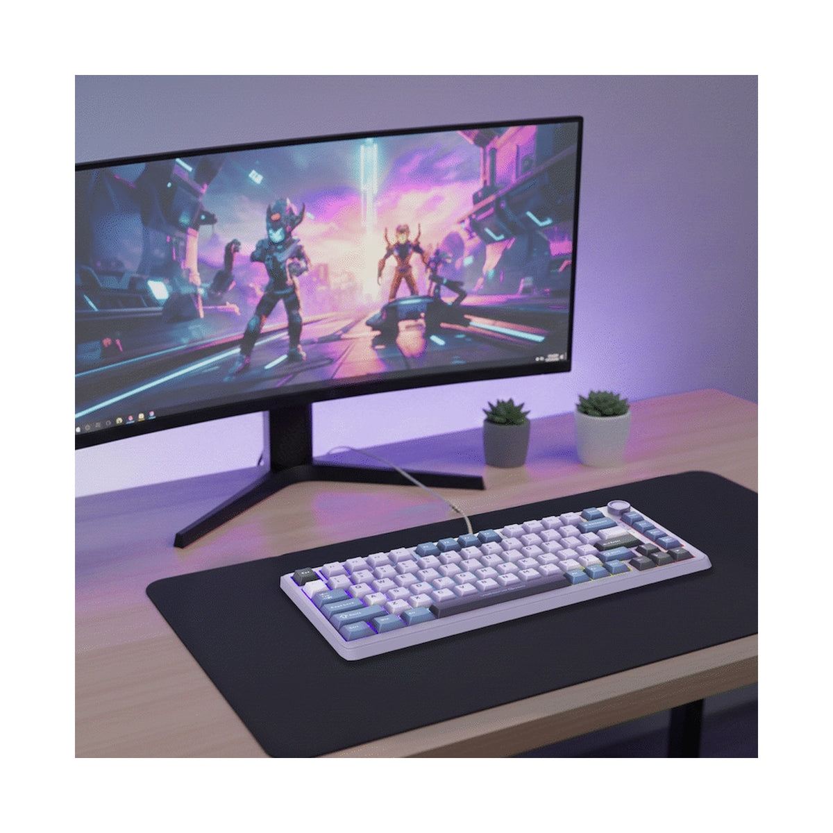 Volkano Gaming Phantom X2  TKL Mechanical Tri-Mode Wireless Keyboard