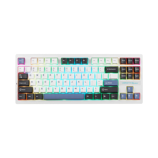 Volkano Gaming Obsidian X1 TKL Mechanical Tri-mode keyboard with Red switches
