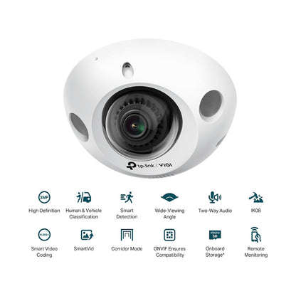 TP-Link Vigi C230I 3MP 2.8mm Mini Dome Network Camera