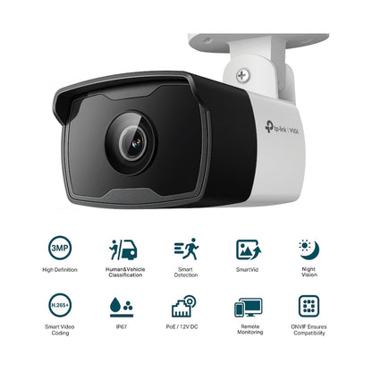 TP-Link Vigi C330I 3MP 2.8mm Outdoor Bullet Network Camera