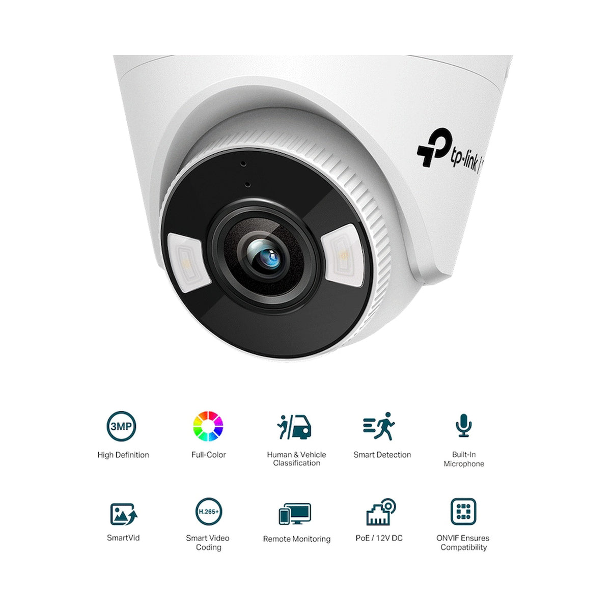TP-Link Vigi C430 3MP Full-Colour Turret Network Camera 2.8mm