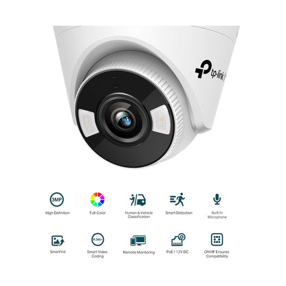 TP-Link Vigi C430 3MP Full-Colour Turret Network Camera 2.8mm