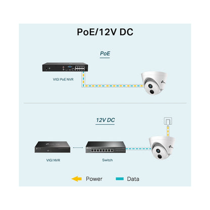 TP-Link Vigi C430I 3MP 4mm Turret Network Camera