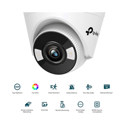 TP-Link Vigi C440 4MP 4mm Full-Color Turret Network Camera