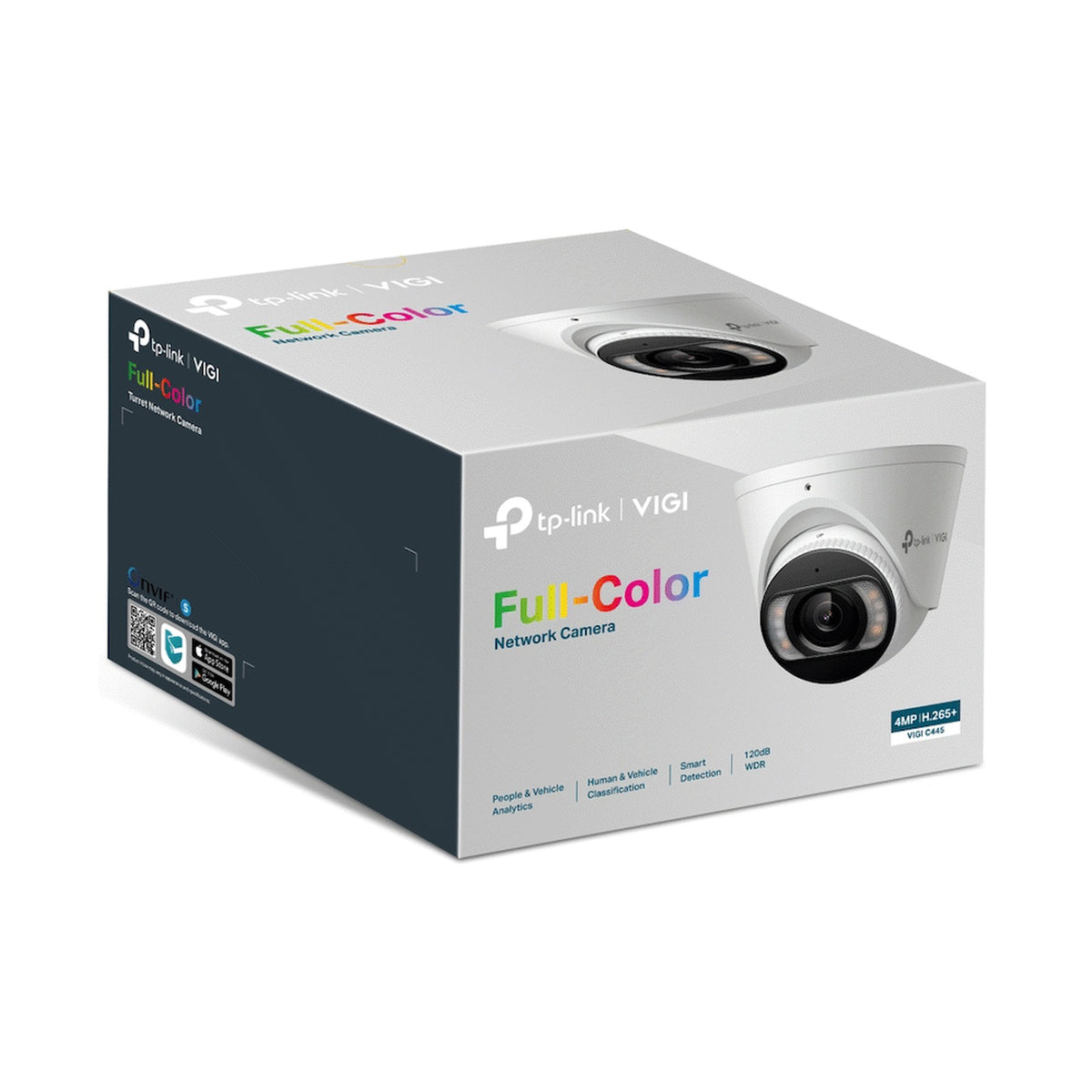 TP-Link Vigi C445 (2.8mm) 4MP Full-Color Turret Network Camera