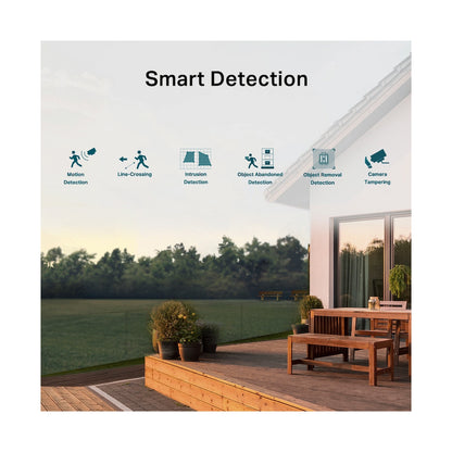 TP-Link Vigi C540 4MP 4mm Outdoor Full-Color PT Network Camera