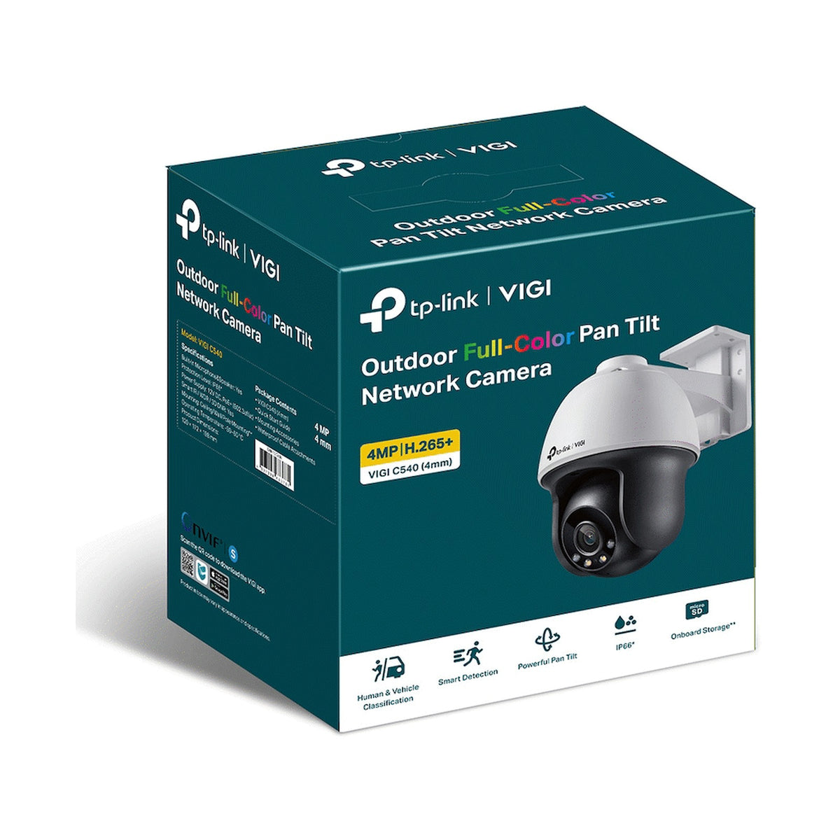 TP-Link Vigi C540 4MP 4mm Outdoor Full-Color PT Network Camera
