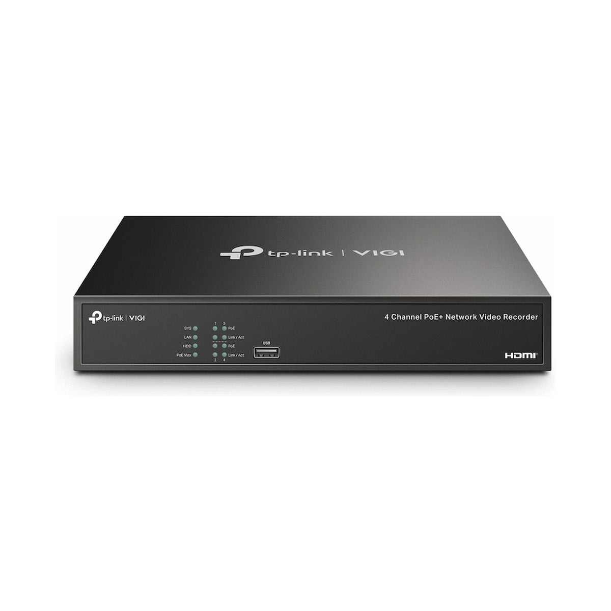 TP-Link Vigi NVR1004H-4P 4-Channel PoE Network Video Recorder