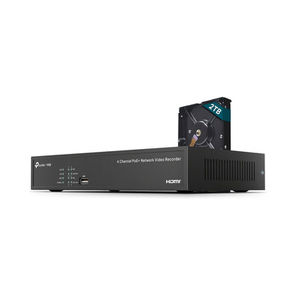TP-Link Vigi NVR1004H-4P 4-Channel PoE Network Video Recorder