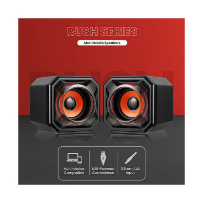 Volkano Rush Series Multimedia Speakers