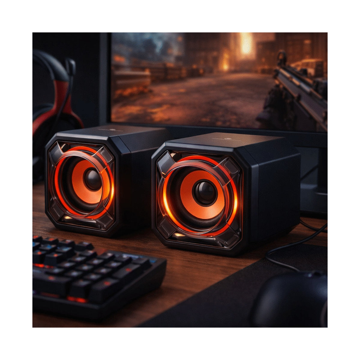 Volkano Rush Series Multimedia Speakers