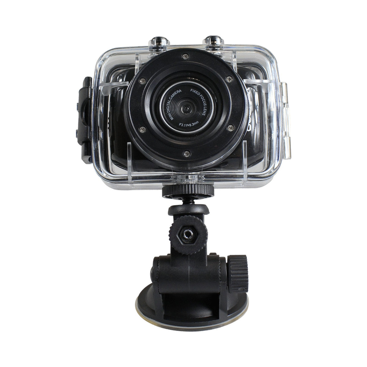 Volkano Excite Cam - HD Action Cam 720P/1.3MP - Black