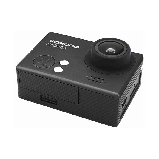 Volkano Lifecam Plus Series Action Camera - Black
