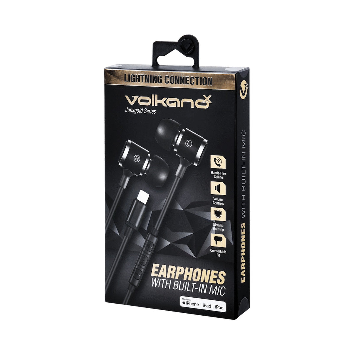 VolkanoX Jonagold Series MFI Lightning Earphones