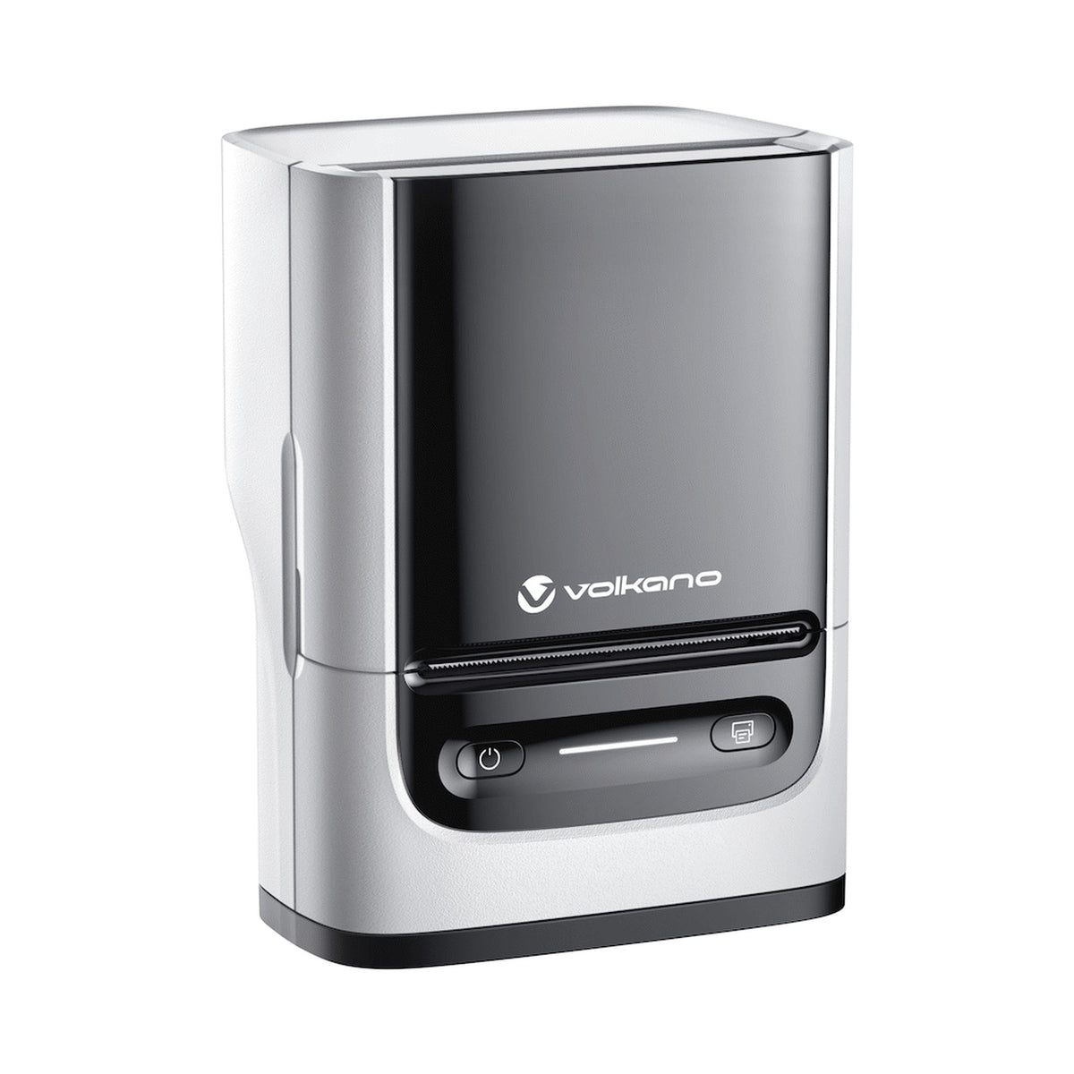 Volkano LabelPro Duo Series Thermal Dual Size Label Printer - Black and White