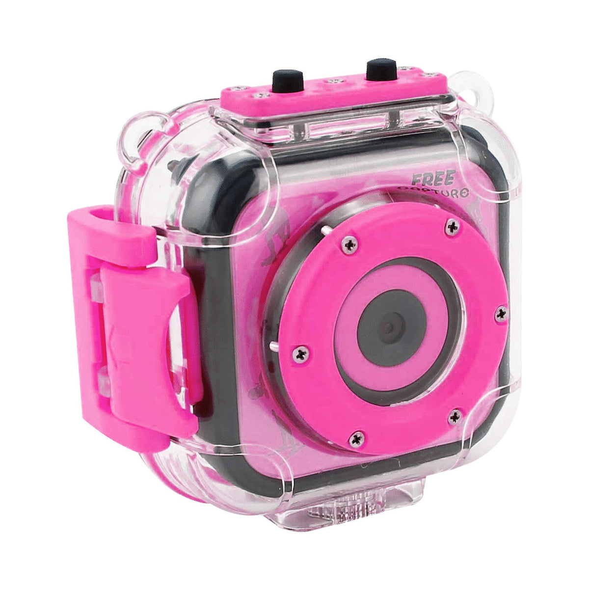 Volkano Kids Funtime Series Waterproof Action Camera - Pink