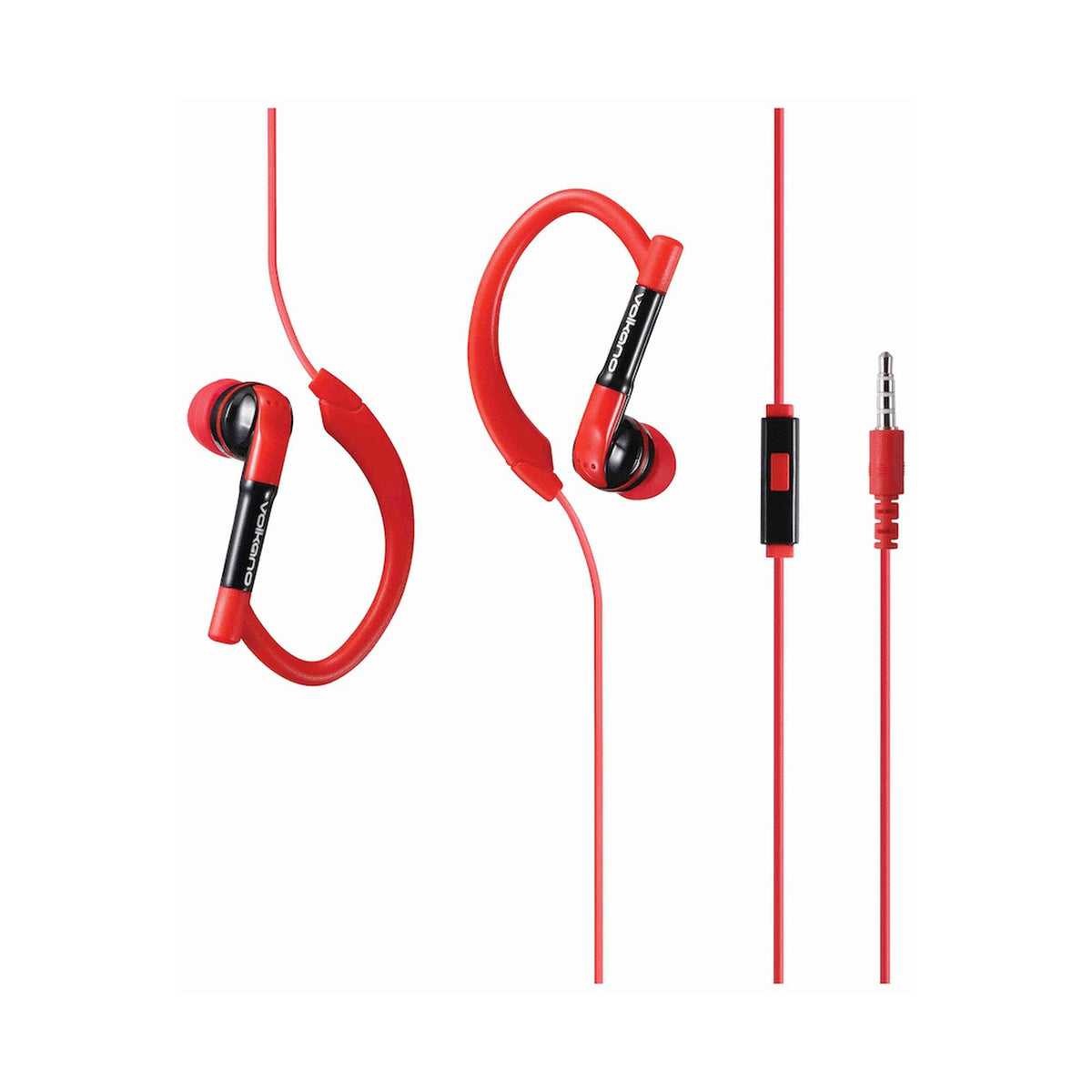 Volkano Haste Series Sports Hook-In Earphones with Mic
