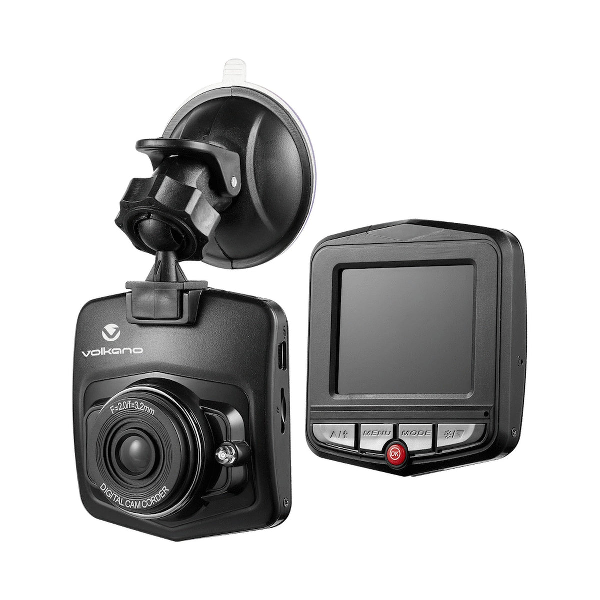 Volkano Trek Series Dash Camera