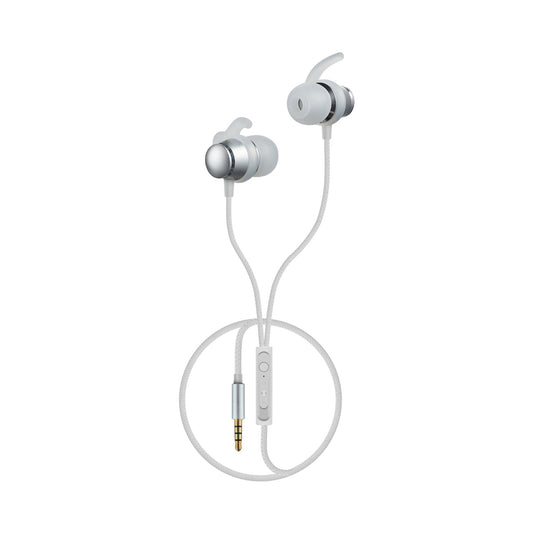 Volkano Titanium Series AUX Earphone - Silver