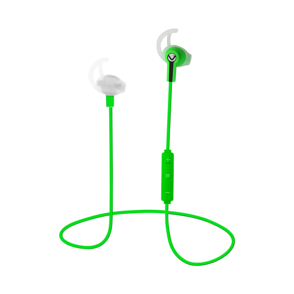 Volkano Motion Bluetooth Earphones - Green/Black