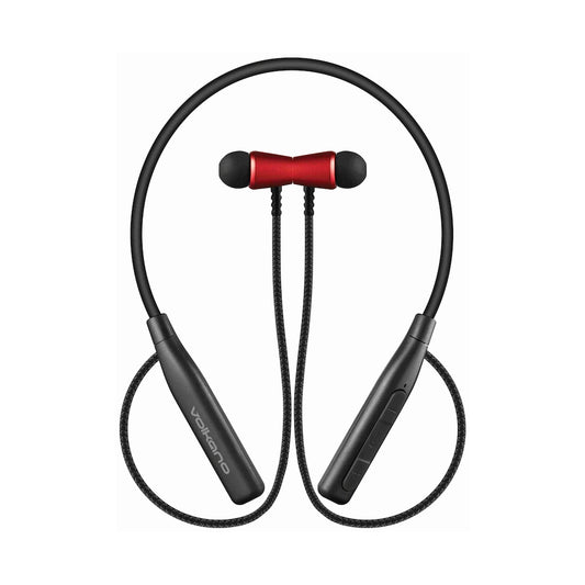 Volkano Aeon+ Series Bluetooth Earphones with Neckband - Red