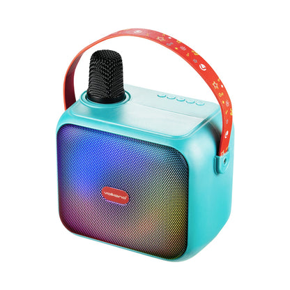 Volkano Kids SongSeeker Bluetooth Karaoke Machine with Wireless BT Microphone