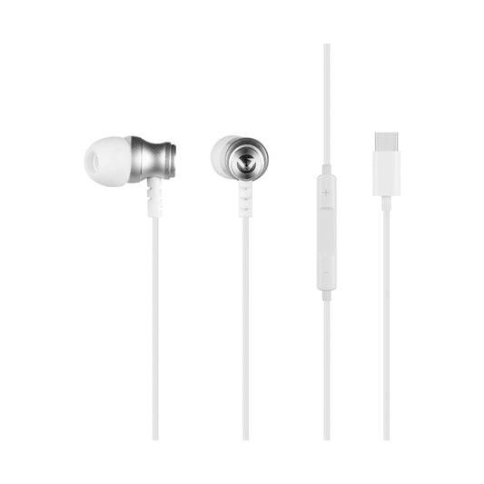 Volkano Prism 2.0 Series Type-C Earphone - White