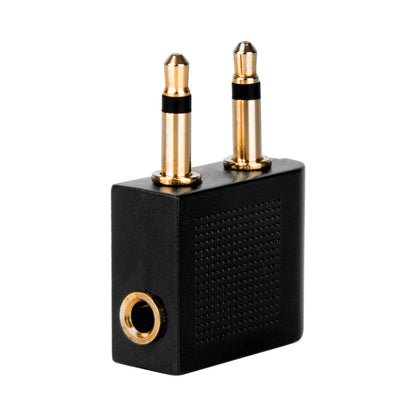 Volkano Aero Series Aux Stereo Adapter - Black