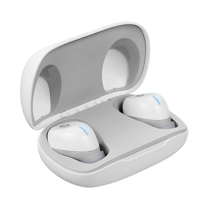 Volkano Pico Series True Wireless Bluetooth Earphones with Charging Case - White